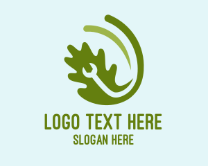 Ecological - Leaf Wrench Repair logo design