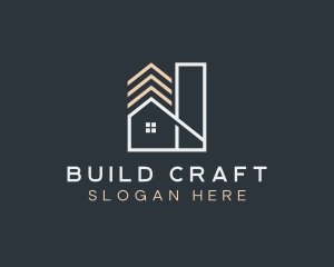 Real Estate Building logo design