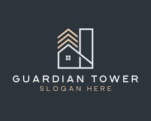 Real Estate Building logo design