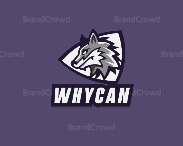 Wolf  Esport Animal Logo