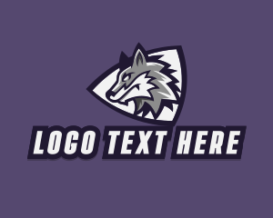 Wolf  Esport Animal Logo