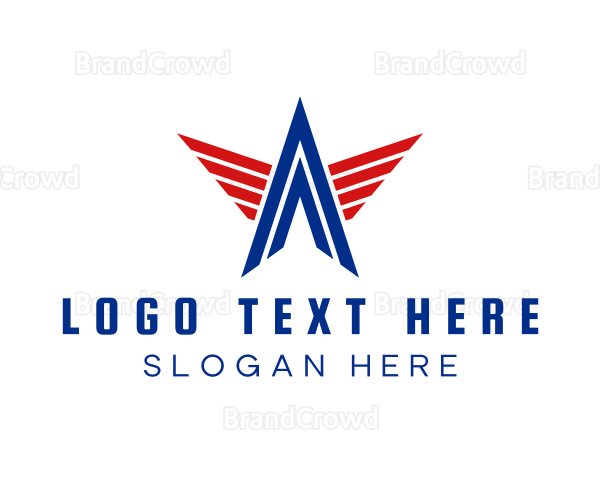 American Star Letter A Logo