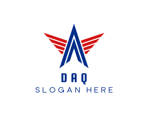 American Star Letter A Logo