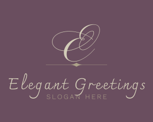 Elegant Fashion Feminine logo design