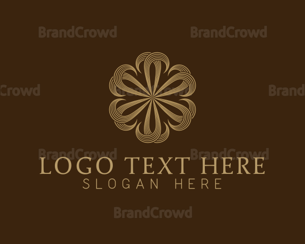 Abstract Luxury Floral Logo