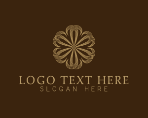 Abstract Luxury Floral Logo