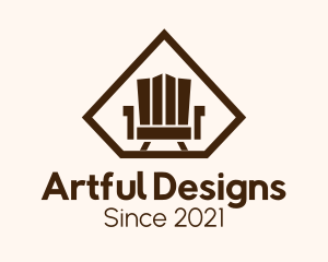 Wooden Outdoor Chair logo design