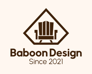 Wooden Outdoor Chair logo design