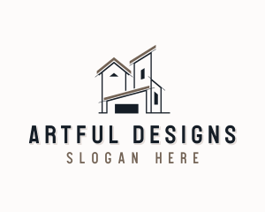 Architect Contractor Builder logo design