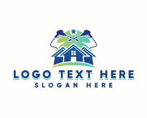 Gradients - Pressure Washing House Cleaning logo design