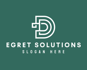 Generic Modern Firm Letter D logo design