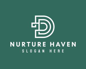 Generic Modern Firm Letter D logo design