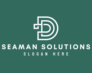 Generic Modern Firm Letter D logo design