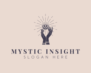 Clairvoyant - Astrological Vision Eye logo design