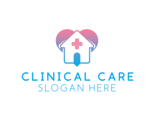 Heart Nursing Home Care logo design