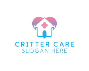 Heart Nursing Home Care logo design