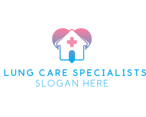 Heart Nursing Home Care logo design