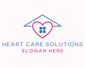 Heart Home Realty logo design