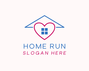 Heart Home Realty logo design