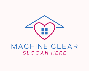 Shelter - Heart Home Realty logo design