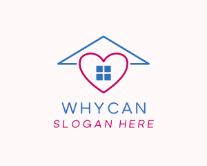 Home Improvement - Heart Home Realty logo design