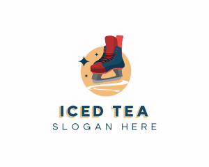 Ice Skater Shoes logo design