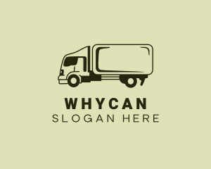 Logistics Delivery Truck Logo