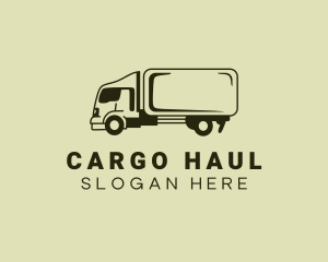 Logistics Delivery Truck logo design