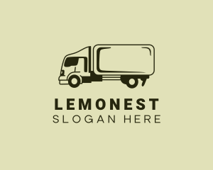 Transportation Service - Logistics Delivery Truck logo design