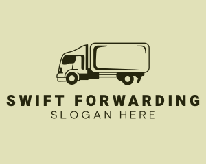 Logistics Delivery Truck logo design