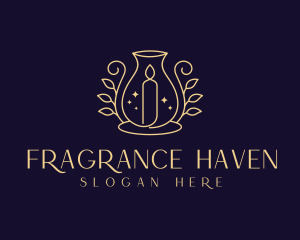 Scented - Scented Artisanal Candle logo design