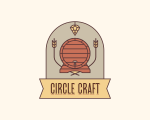 Beer Barrel Keg logo design