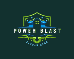 Power Wash Cleaner logo design