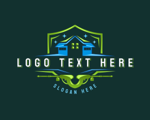 Power Wash - Power Wash Cleaner logo design