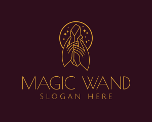 Mystical Crystal Jewelry  logo design