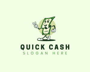 Cash - Money Cash Currency logo design