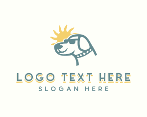 Pet - Pet Dog Summer logo design