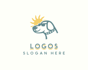 Pet - Pet Dog Summer logo design