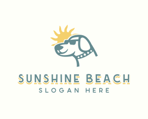 Summer - Pet Dog Summer logo design