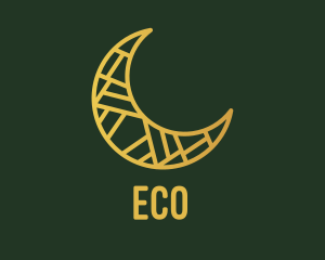 Islamic - Crescent Moon Decoration logo design