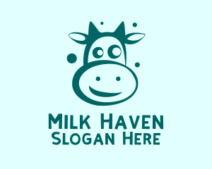 Dairy - Cow Head Dairy logo design