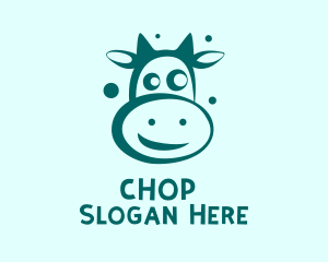 Agriculture - Cow Head Dairy logo design
