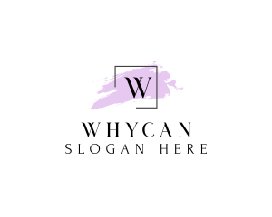 Style - Square Watercolor Art Gallery logo design