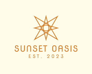 Generic Sun Star logo design