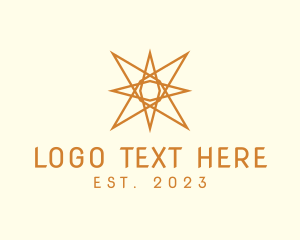 Geometric - Generic Sun Star logo design