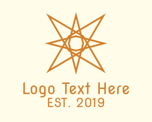 Sauna - Abstract Generic Sun Star logo design