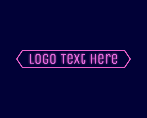 Script - Modern Generic Neon logo design