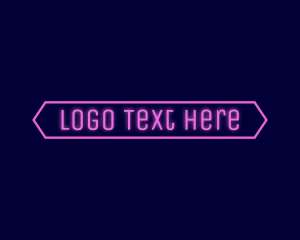 Modern Generic Neon Logo