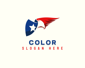 Patriotism - Patriotic Eagle Wing logo design