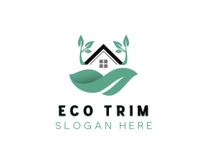 House Eco Friendly Landscaping logo design